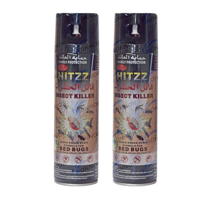 L'huile de FAMILLE a basé facile utilisant démantèlent le jet d'aérosol de moustique de HITZZ