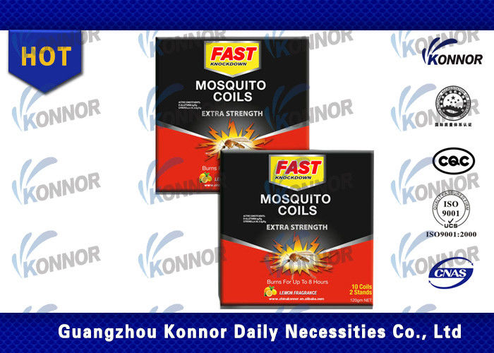 Cypermethrin Chemical Mosquito Coil , Fast Mosquito Coils Indoor Use